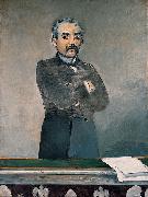 Edouard Manet Portrait of Georges Clemenceau oil painting artist